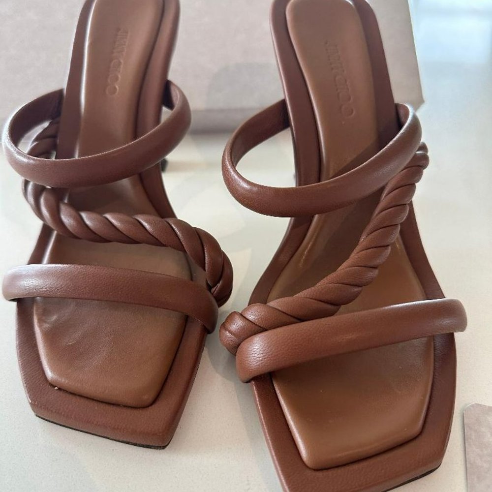 Jimmy Choo Braided Sandals